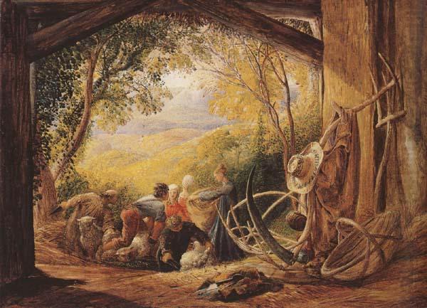 The Shearers, Samuel Palmer